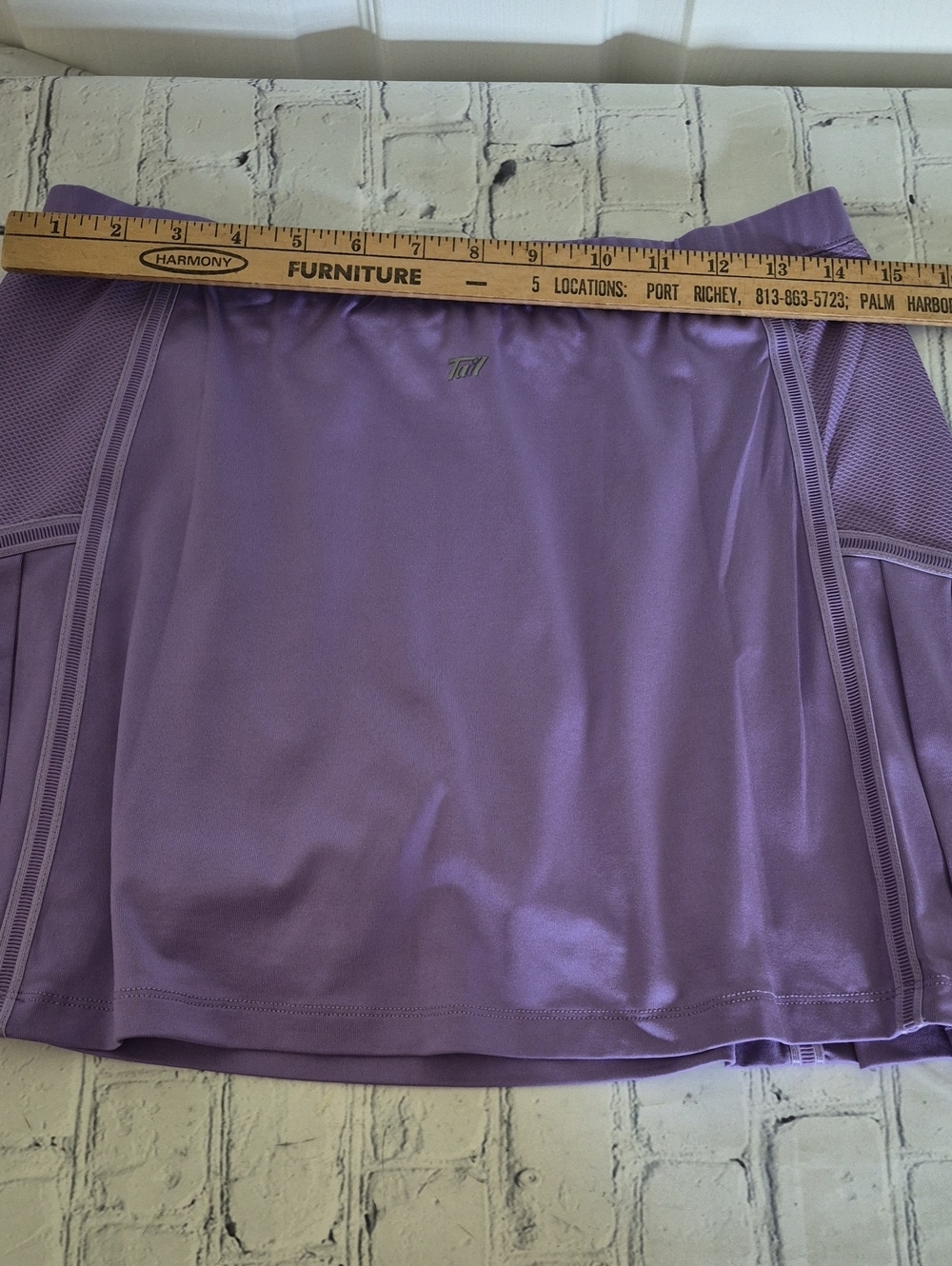 NWT Tail Lavender Pleated Skort Size Medium - Picture 7 of 8